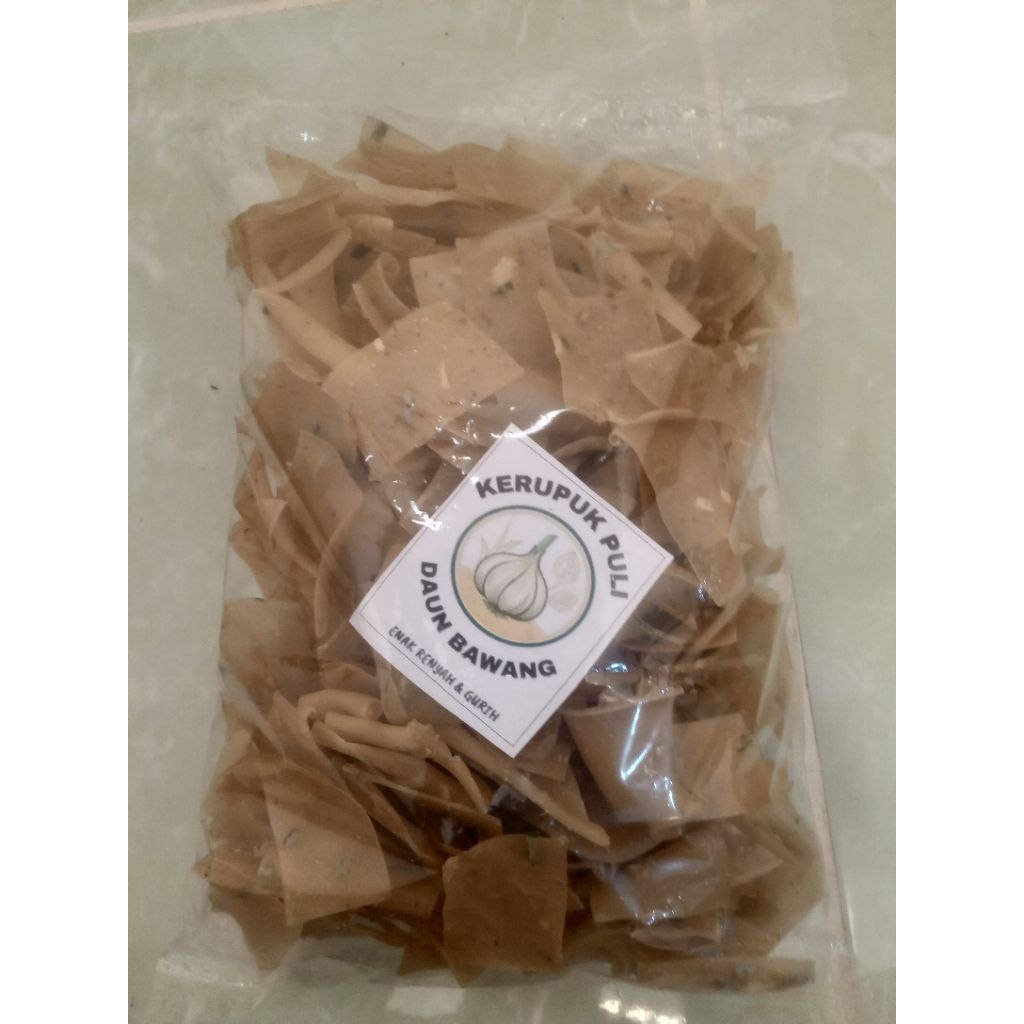 

kerupuk puli daun bawang