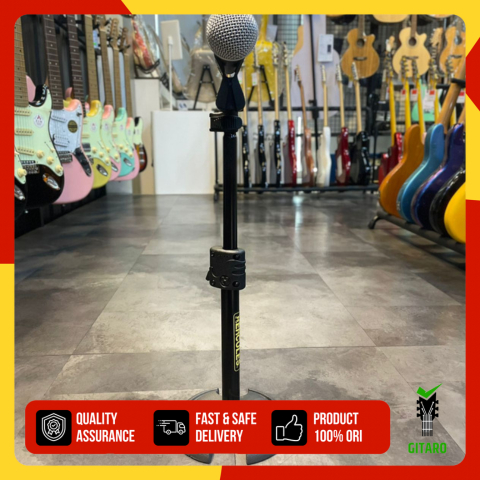 Stand Microphone Hercules MS100B Base Mic Stand Hercules MS 100B Stand Mic