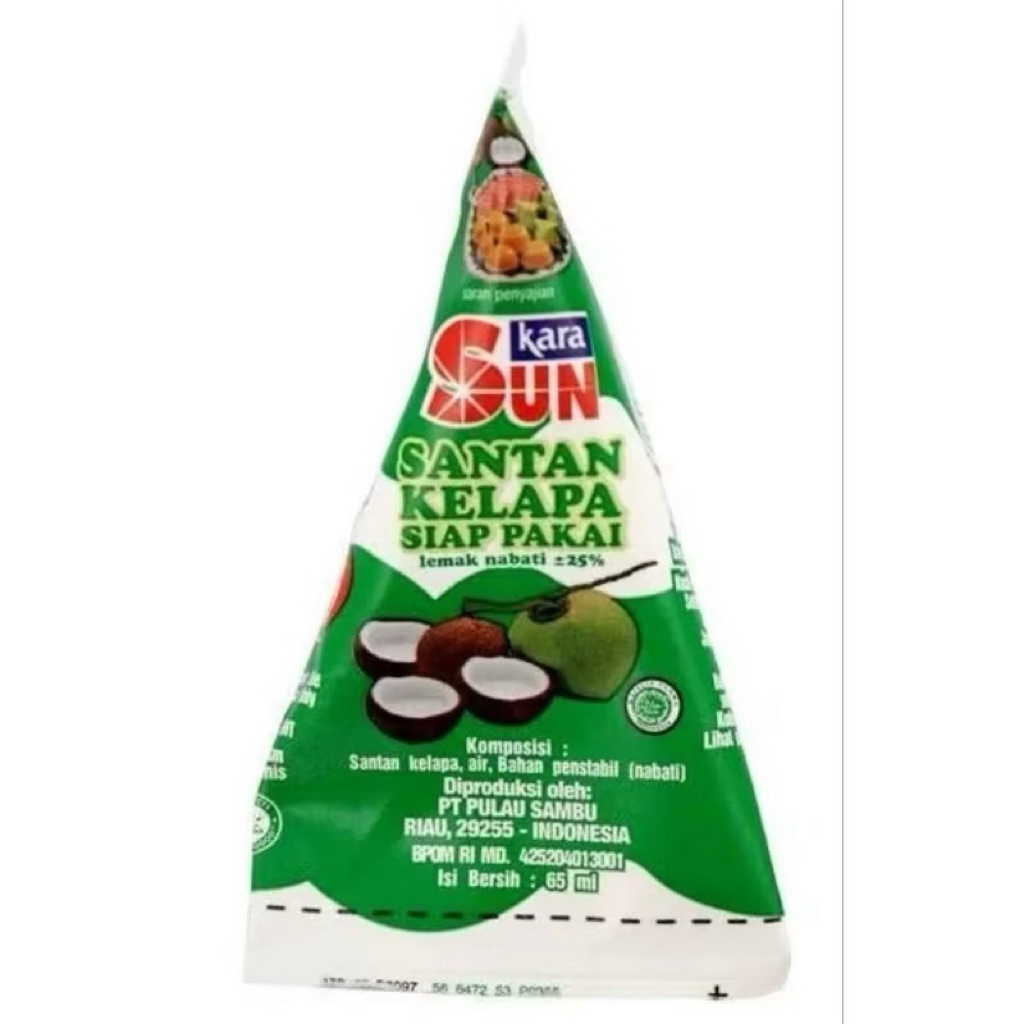 

santan kelapa segita sasa / sun kara / mamakoko 65ml