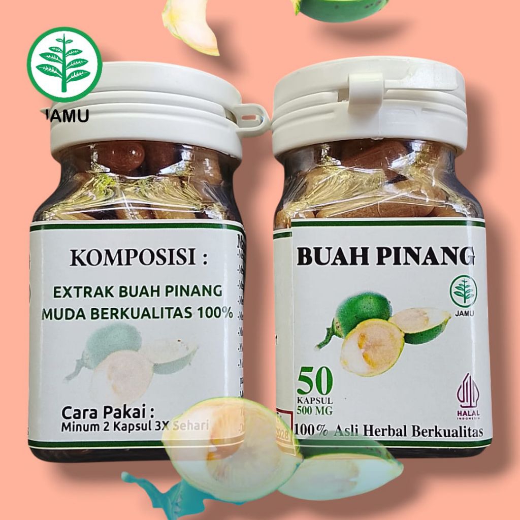 Bubuk Pinang Muda Kemasan  Botol