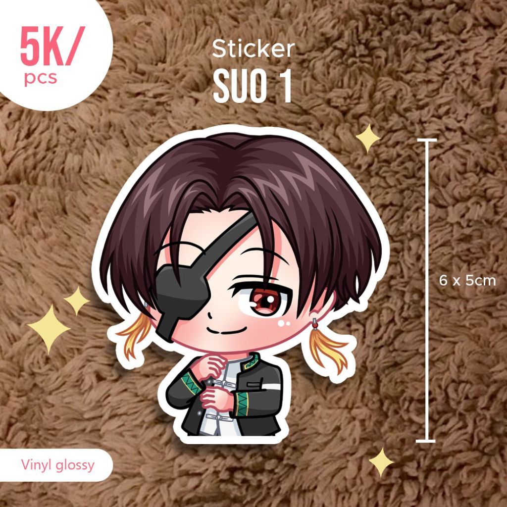 

Stiker suo anime windbreaker anti air