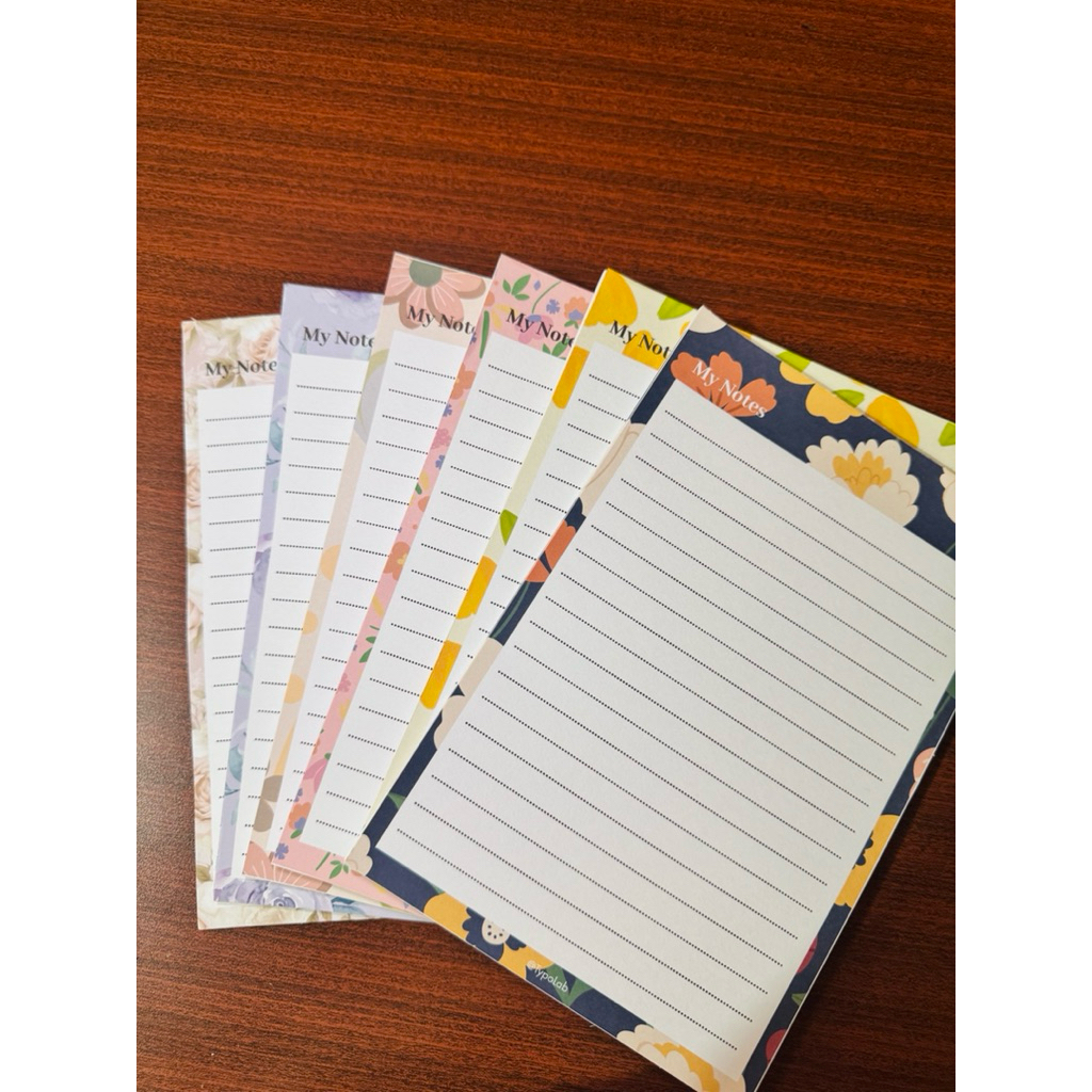 

TypoLab - Notepad flower edition | Memopad/ Notepaper