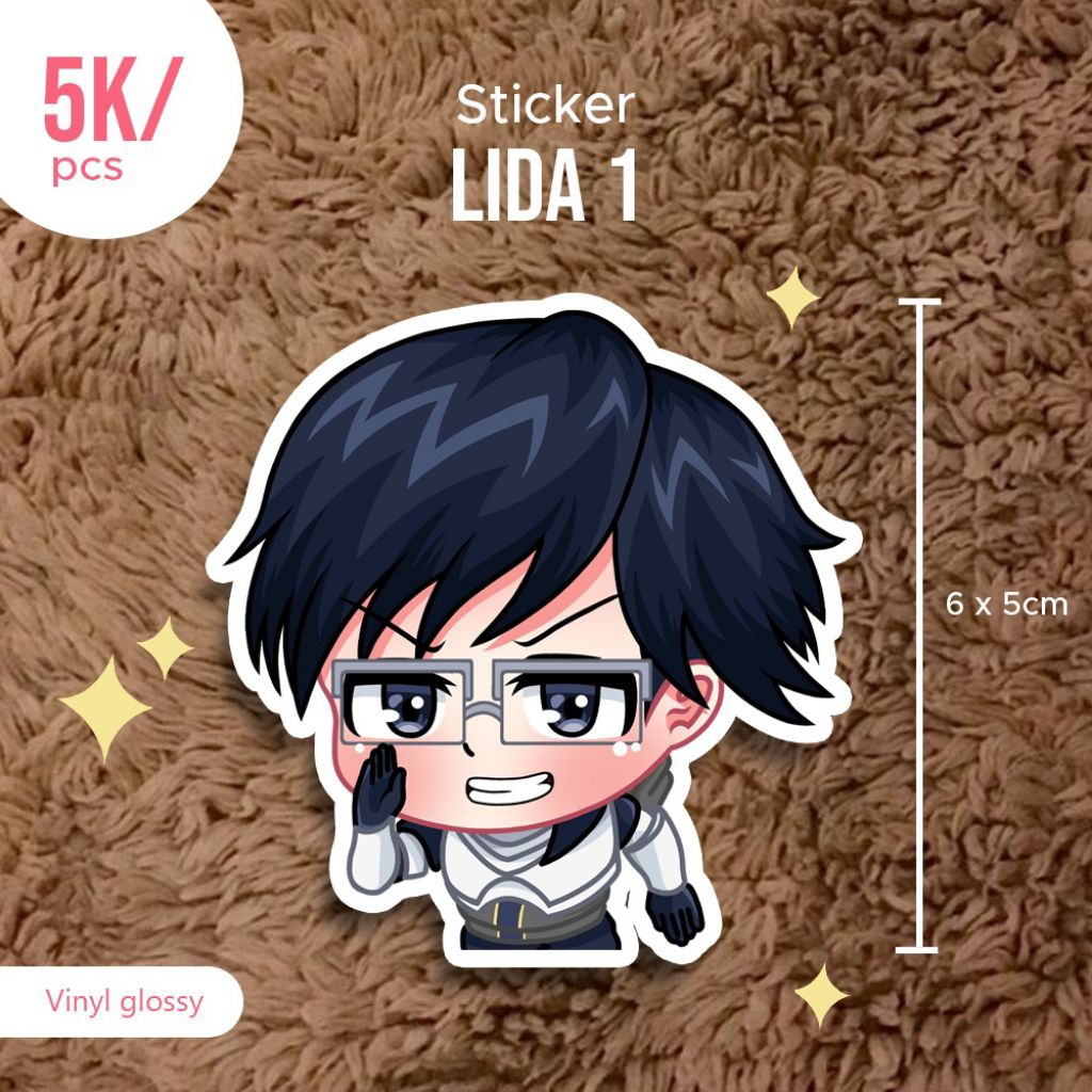 

Stiker Tenya Lida anime my hero academia anti air