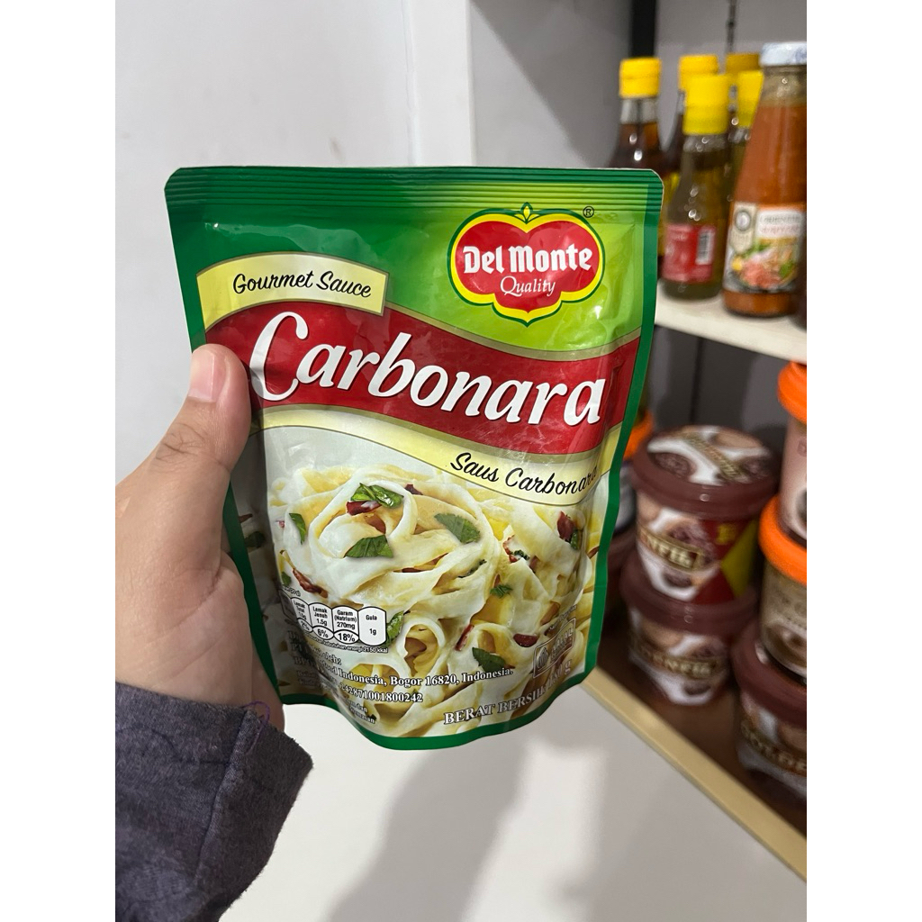 

DELMONTE CARBONARA 250gr
