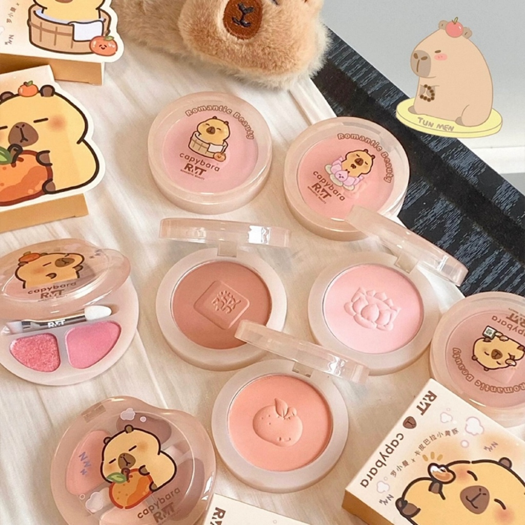 Romantic RMT Beauty Shiba Inu and Capybara Blush