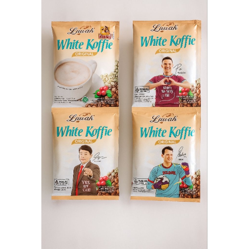 

Luwak White Koffie Original 1 Renceng Isi 10 Sachet @20g Kopi Instan Halal Nikmat