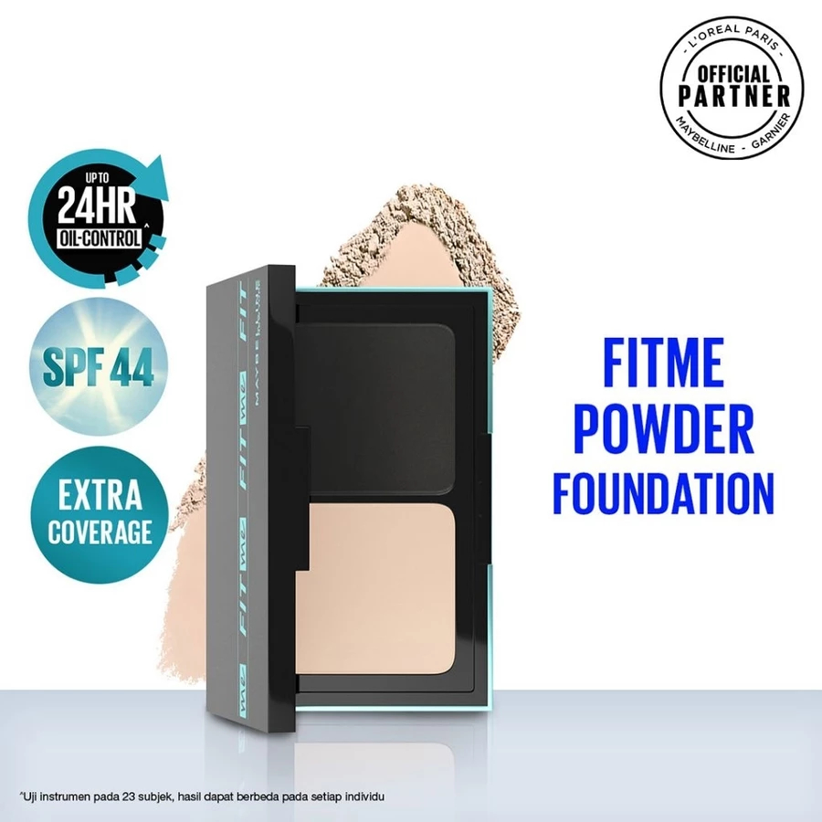 Maybelline Fit Me Powder Foundation / fit me foundation