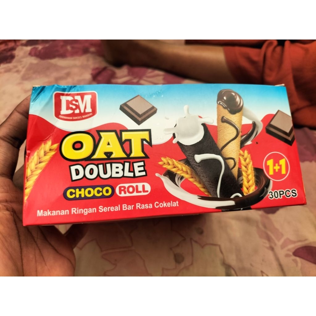 

Oat sereal bar cokelat