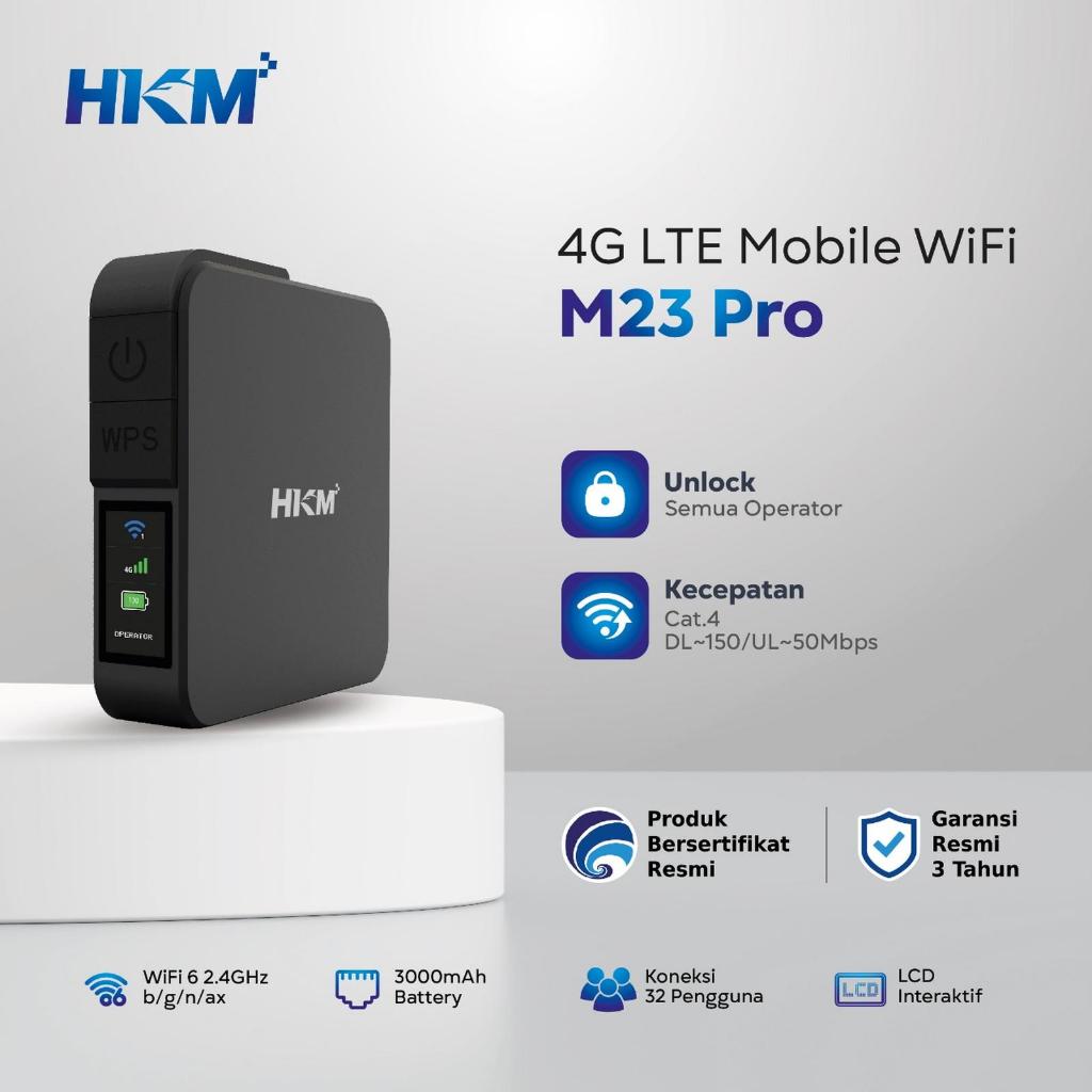 HKM M23 Pro MiFi N3 Modem Portable WiFi 4G LTE Unlock All Operator