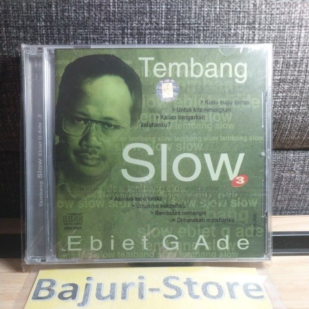 CD "Ebiet G Ade"/Tembang Slow/Segel/Sealed/Original