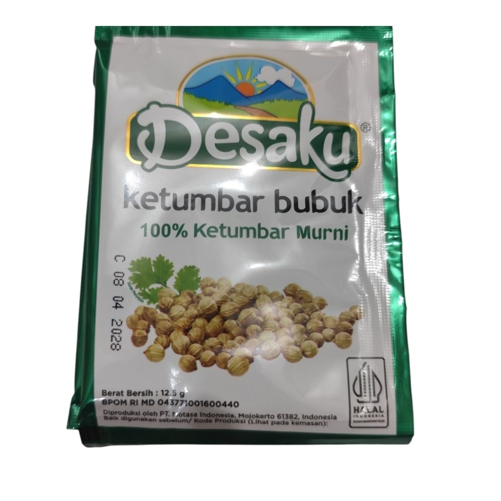 

DESAKU 1 renceng kunyit / ketumbar bubuk marinasi