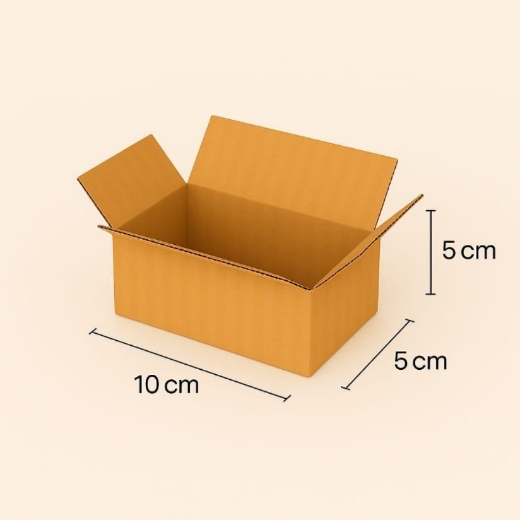 

kardus packing 10x5x5 polos murah