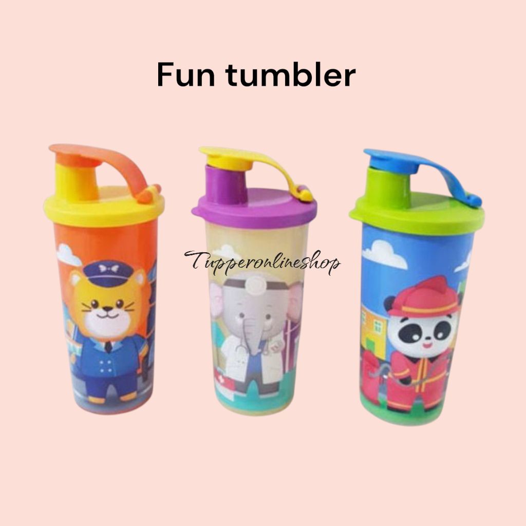 Fun tumbler tupperware / tempat minum anak