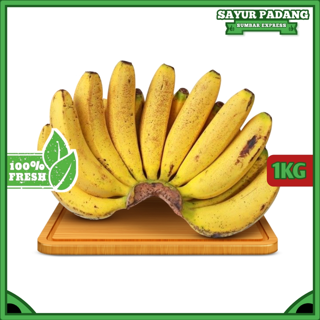 

PISANG AMBON JUMBO 1 SISIR MANIS SEGAR FRESH SAYUR PADANG