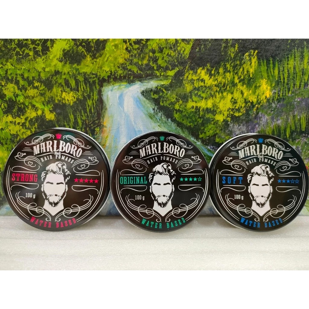 Pomade Malboro Water Based / Minyak Rambut Pomade Pria 100% ORI