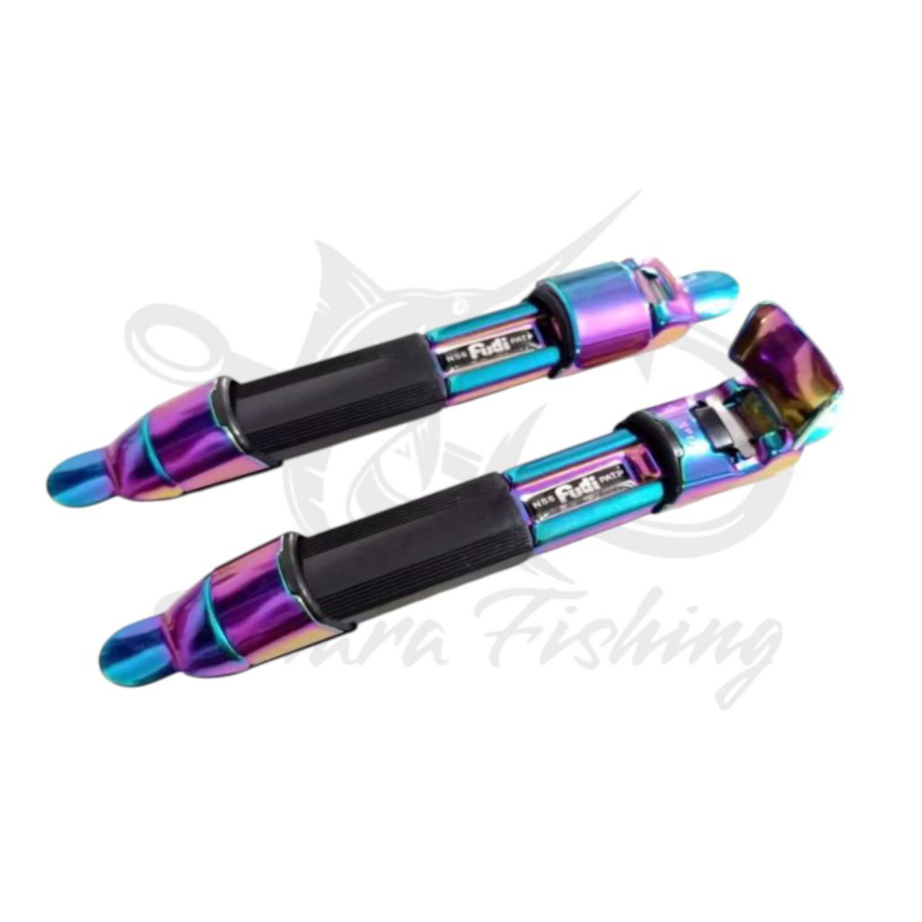 Reel seat tegek costom rainbow  fudi NS6 ( Bukan fuji)