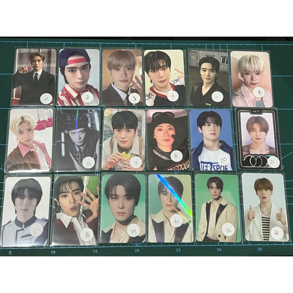 Photocard Jaehyun NCT127 NCT J Mute Official