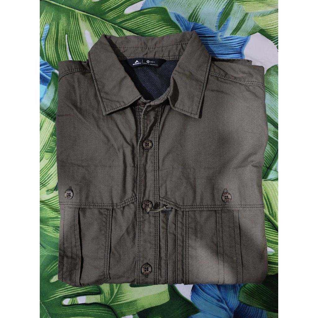 Kemeja Lengan Panjang Eiger Ambition Tropic Olive seri ekspedisi x28 Gunung