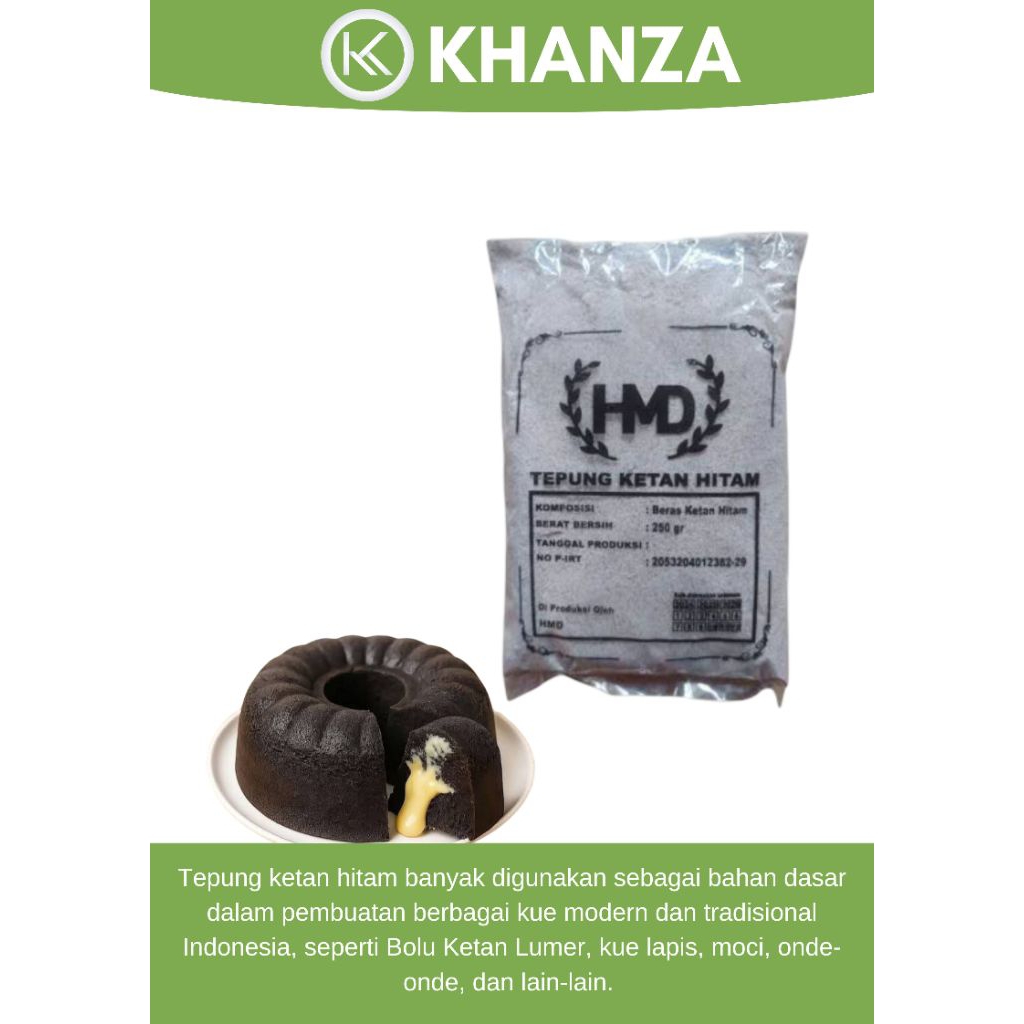 

Tepung Ketan Hitam Asli 250gram Kualitas Premium