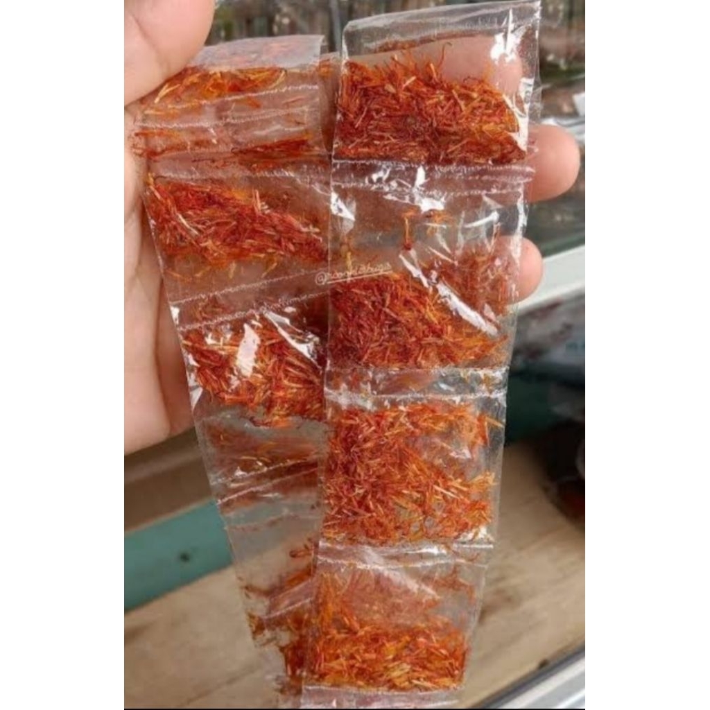 

Saffron Bugis atau saffron lokal kasumba tarate Asli