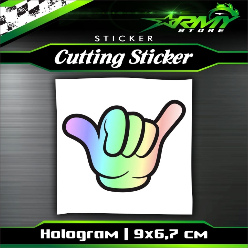 

Stiker Keren/lucu Hologram