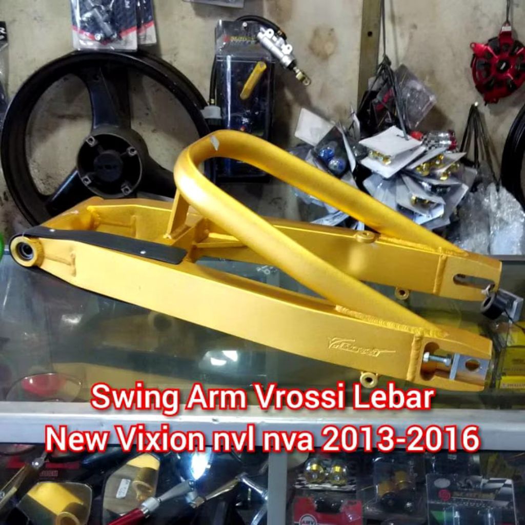 Swing arm V rossi Vixion New lebar sasis lengan ayun Vrossi New Vixion nvl nva