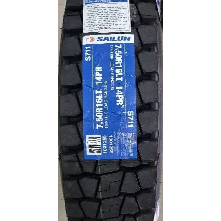 BAN TRUK GROGAL SAILUN S771 750 R16 KOMPLIT / Ban Truk Sailun 750 R16 Ban Truk Radial Sailun S917 S 