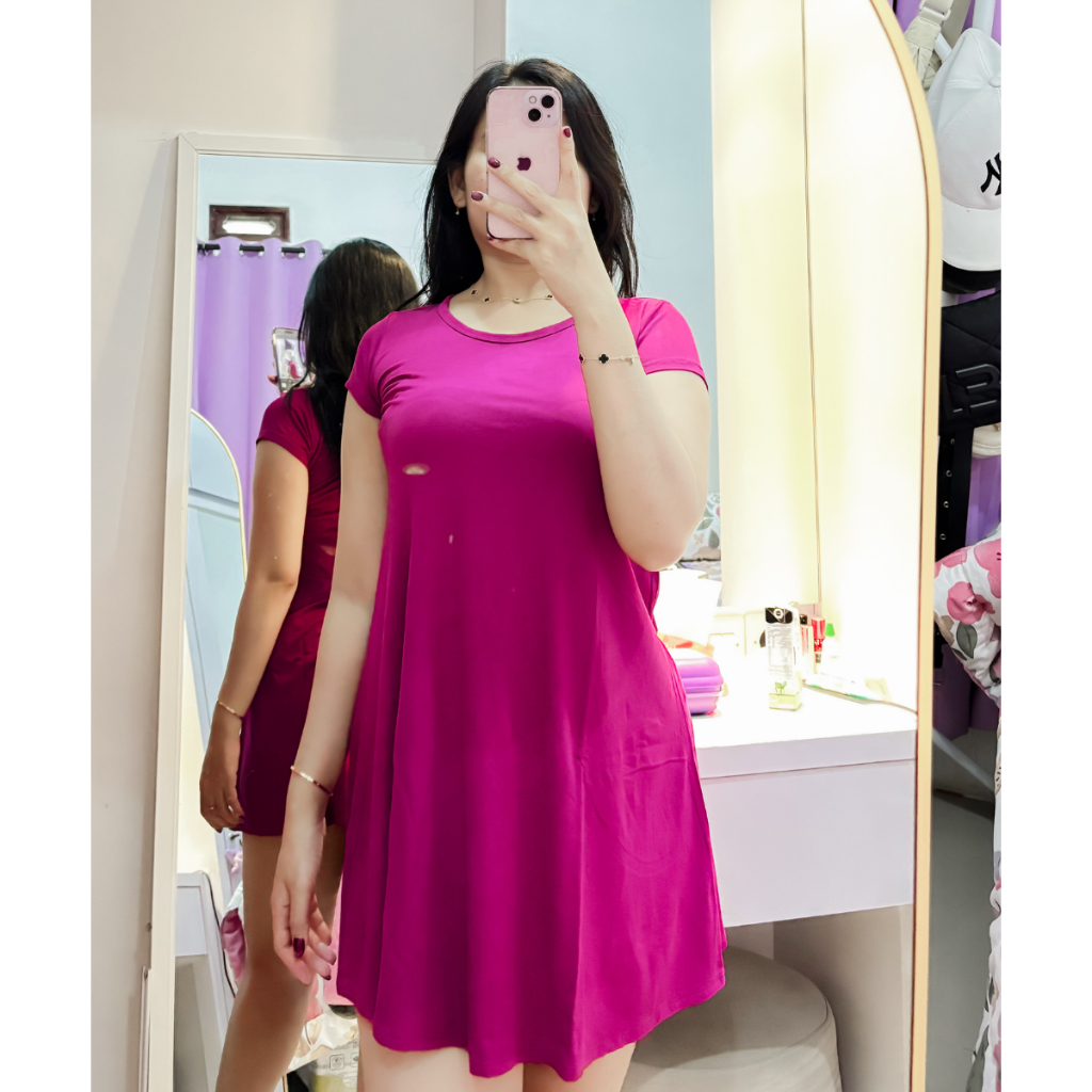 Terlaris~ Manda Ayu | Dress Mola | Dress Mini| Swing Dress | Dress wanita babydoll | Dress Wanita Ju