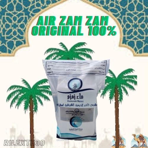 

Air Zam Zam Asli Kemasan Jerigen 5 Liter