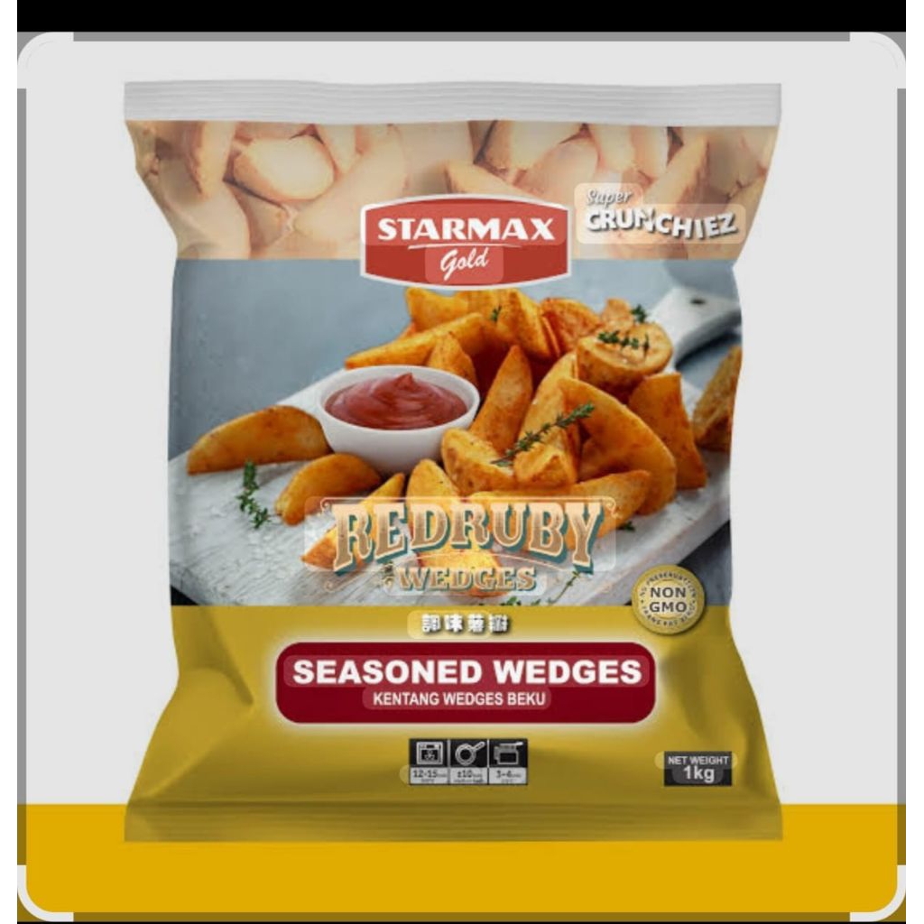 

STARMAX GOLD FRENCH FRIES WEDGES