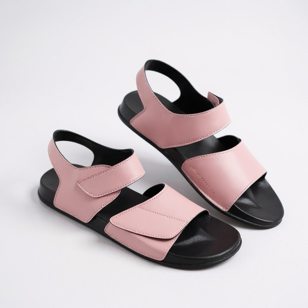 Mauroco Sandal Platfrom Wanita Tali belakang Sendal Gunung UniSex