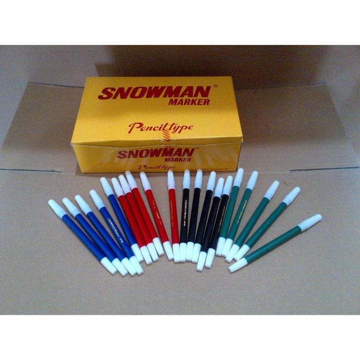 

Spidol Snowman Kecil Marker