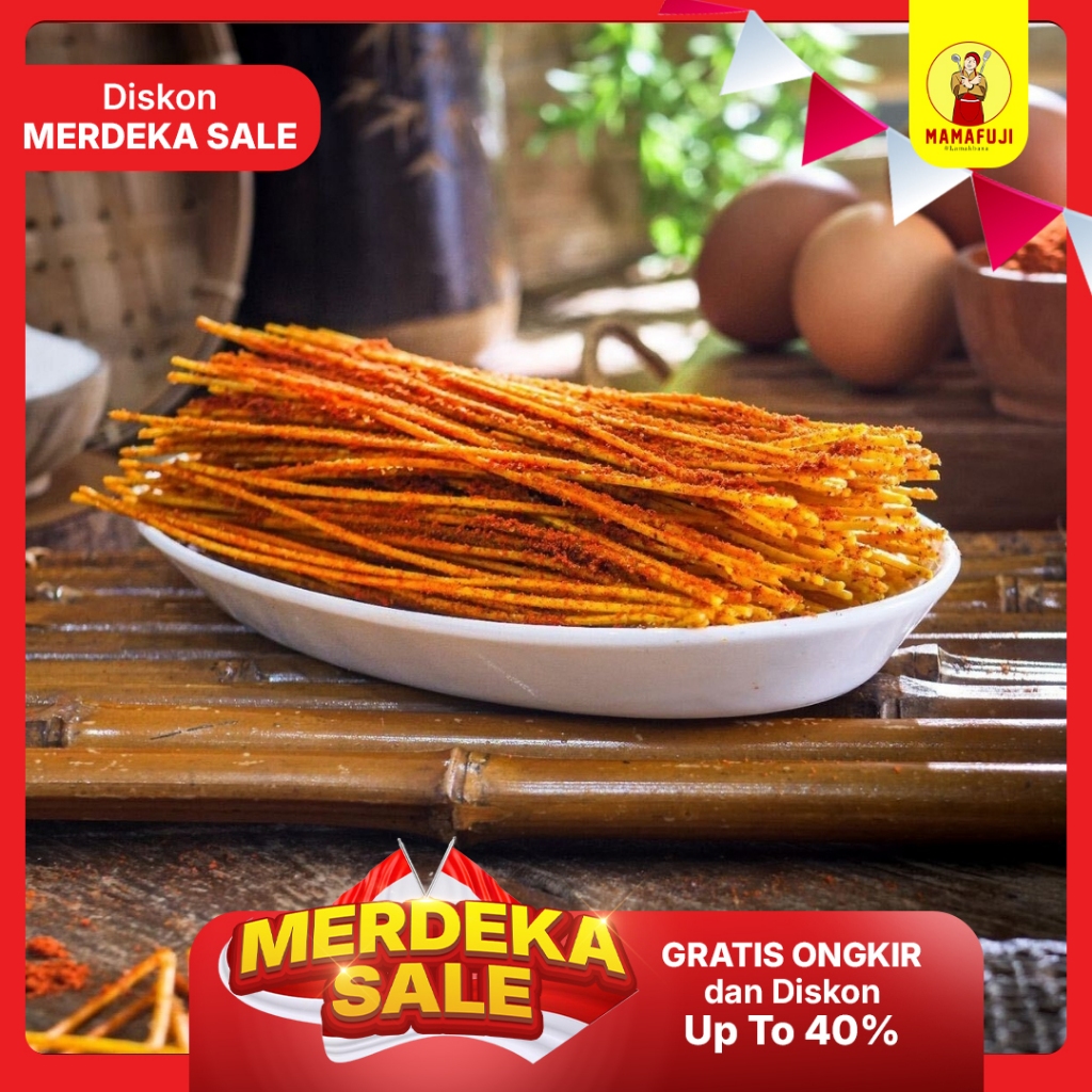 

[NEW PRODUCT] Mamafuji - Mie Lidi-lidian / Cemilan Jadul Kekinian