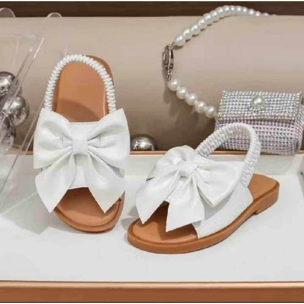 Sandal Perempuan Wanita & Anak-Anak Pita Dasi untuk Usia 1-5 Tahun Fashionable dan Nyaman