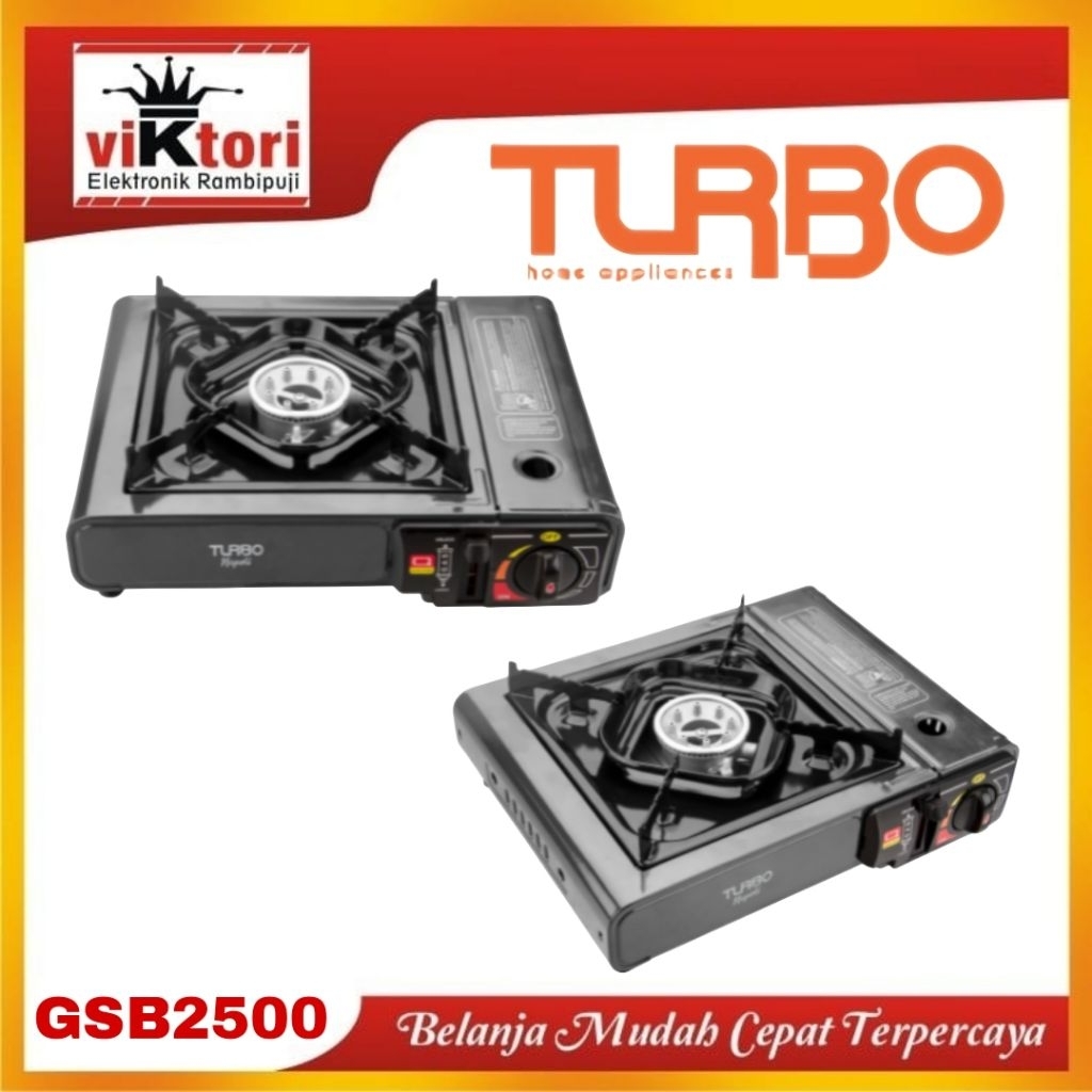 Kompor Portable Turbo GSB2500 / kompor piknik /kompor bbq / kompor portable