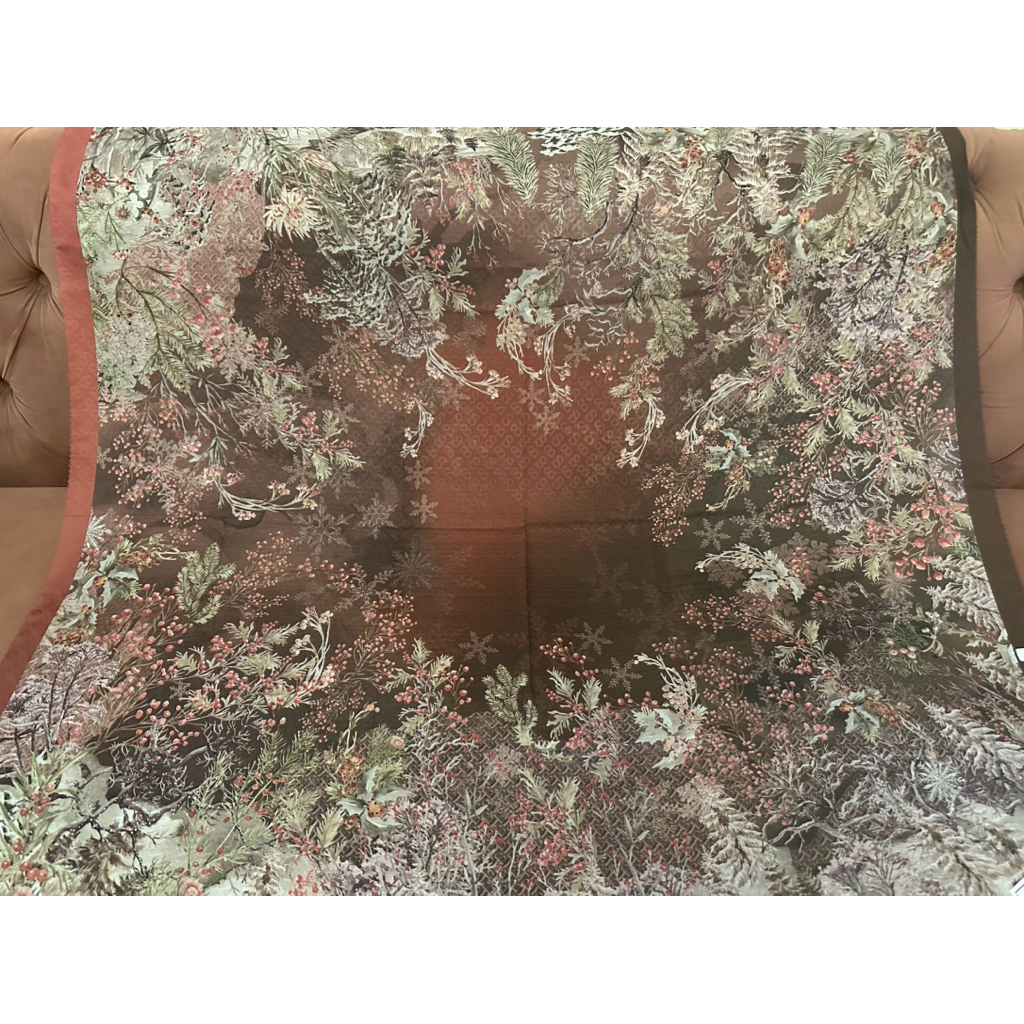 Buttonscarves Holiday Series 2.0 - Cacao New As Is (dgn Box Pengganti)