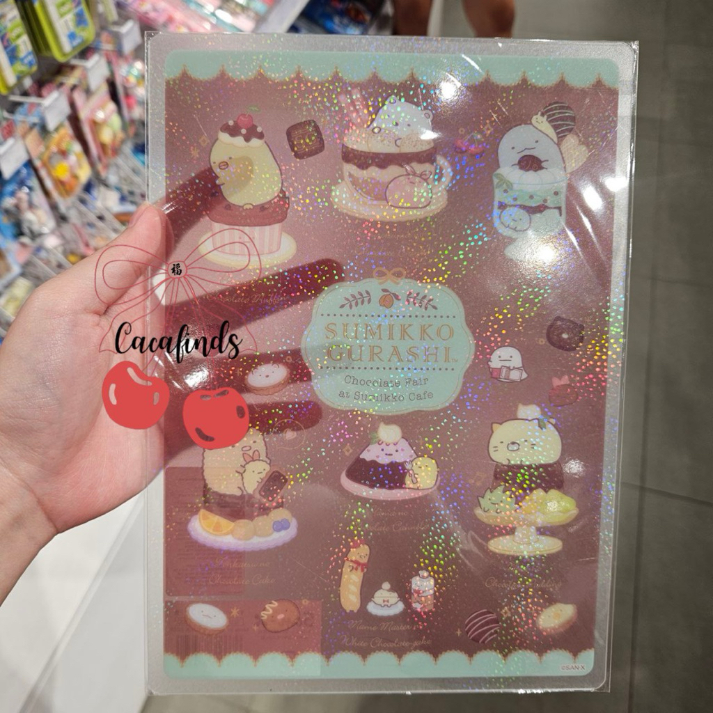 

OHSOME x San X‼️Writing Mat / Map File Folder Sumikko Gurashi Collection
