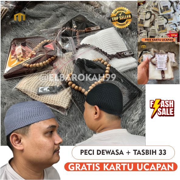 Oleh Oleh Umroh Haji Peci Songkok Kopiah Rajut Polos Peci Putih Peci Polos Songkok Putih Songkok