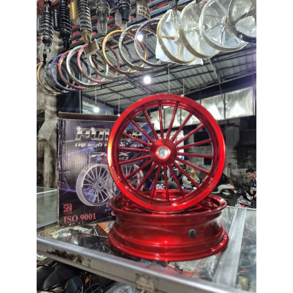 VELG BALOK MODEL CLASSIC RED MERK POWER UNTUK PCX 150