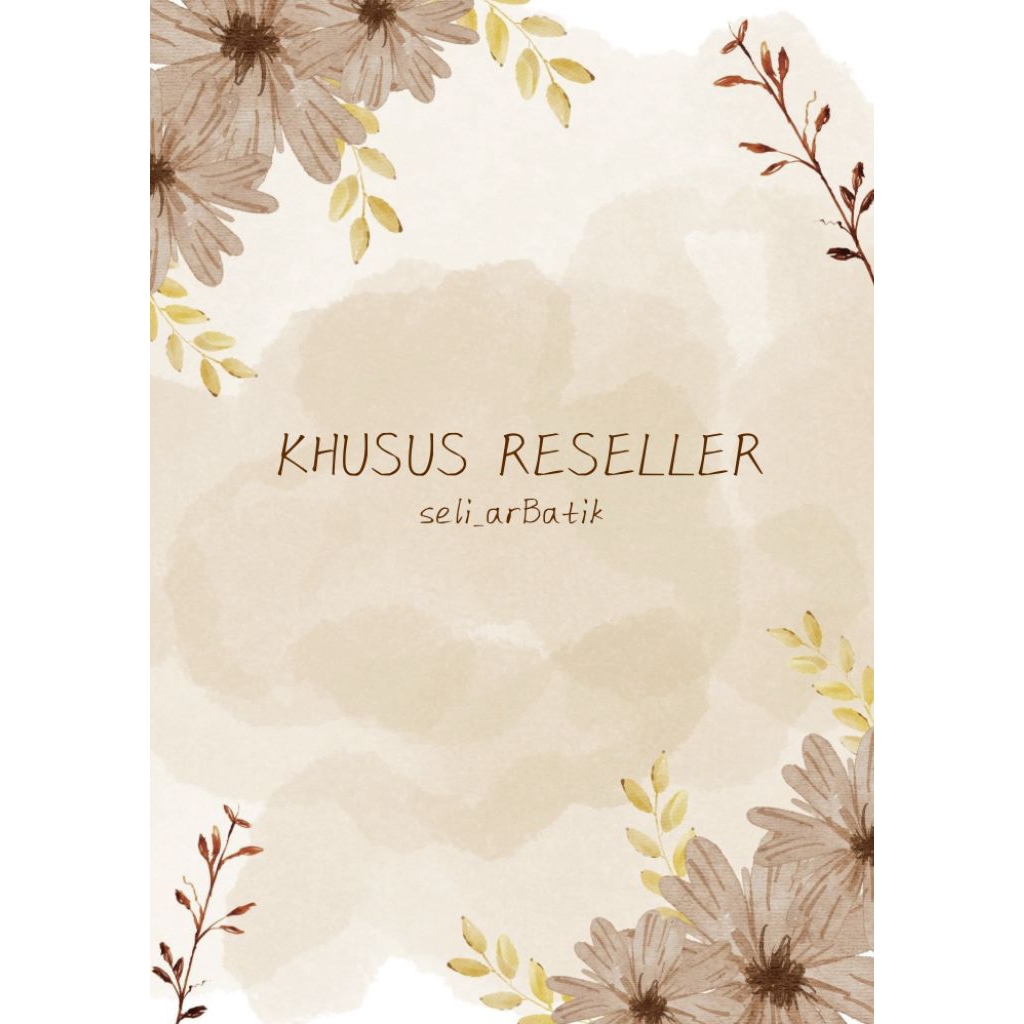 Daster khusus RESELLER