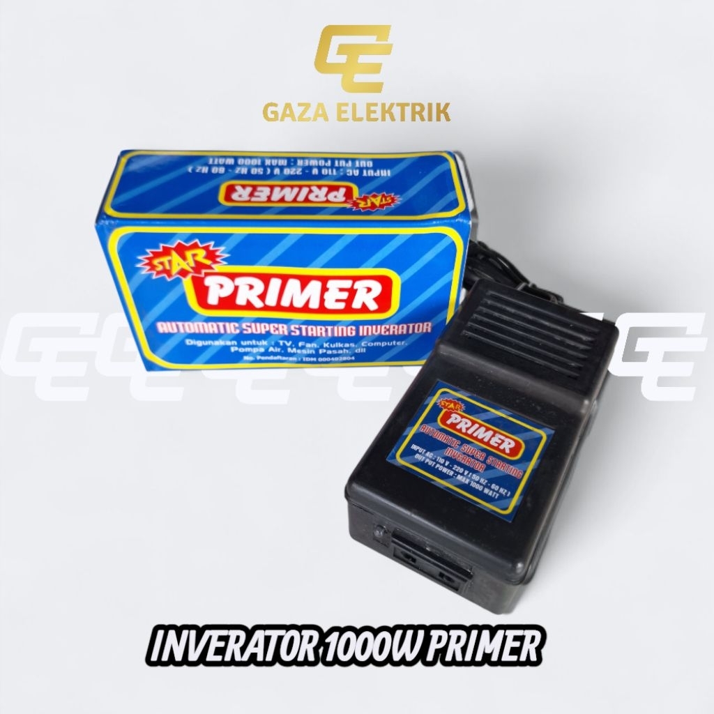 INVERATOR PRIMER 1000W Anti anjlog & penghemat daya