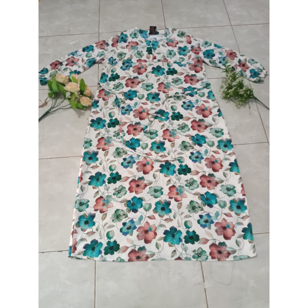 gamis rayon viscose premium nyaman di pakai gamis ori