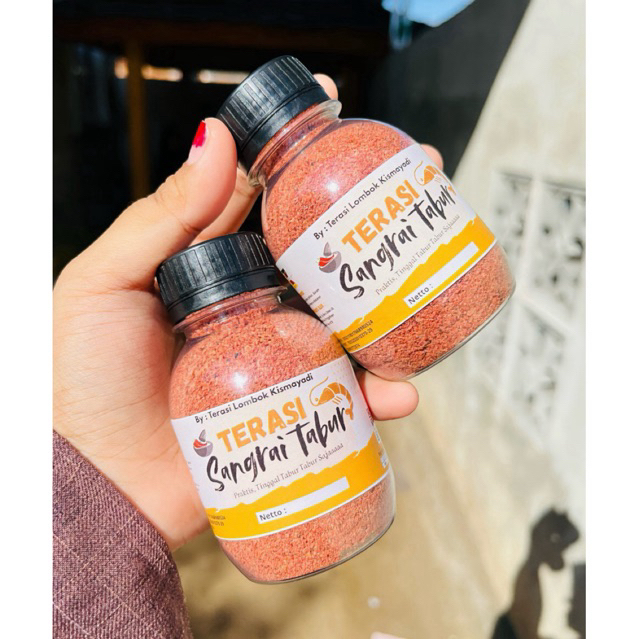 

Terasi sangrai tabur 85 gram ( terasi lombok asli )