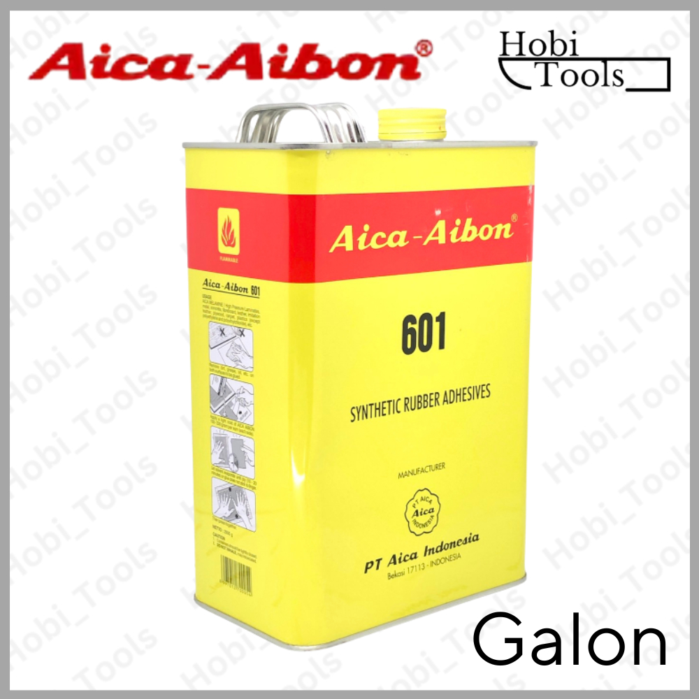 

AIBON 601 2500 G LEM KUNING KALENG GALON - LARGE AIBON GLUE 2500 GRAM