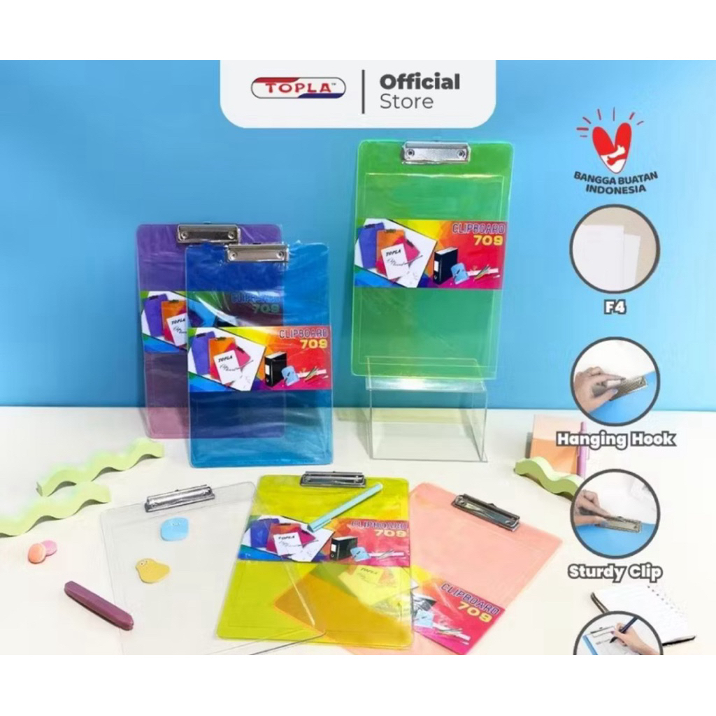 

CLIPBOARD PAPAN JALAN MIKA FOLIO