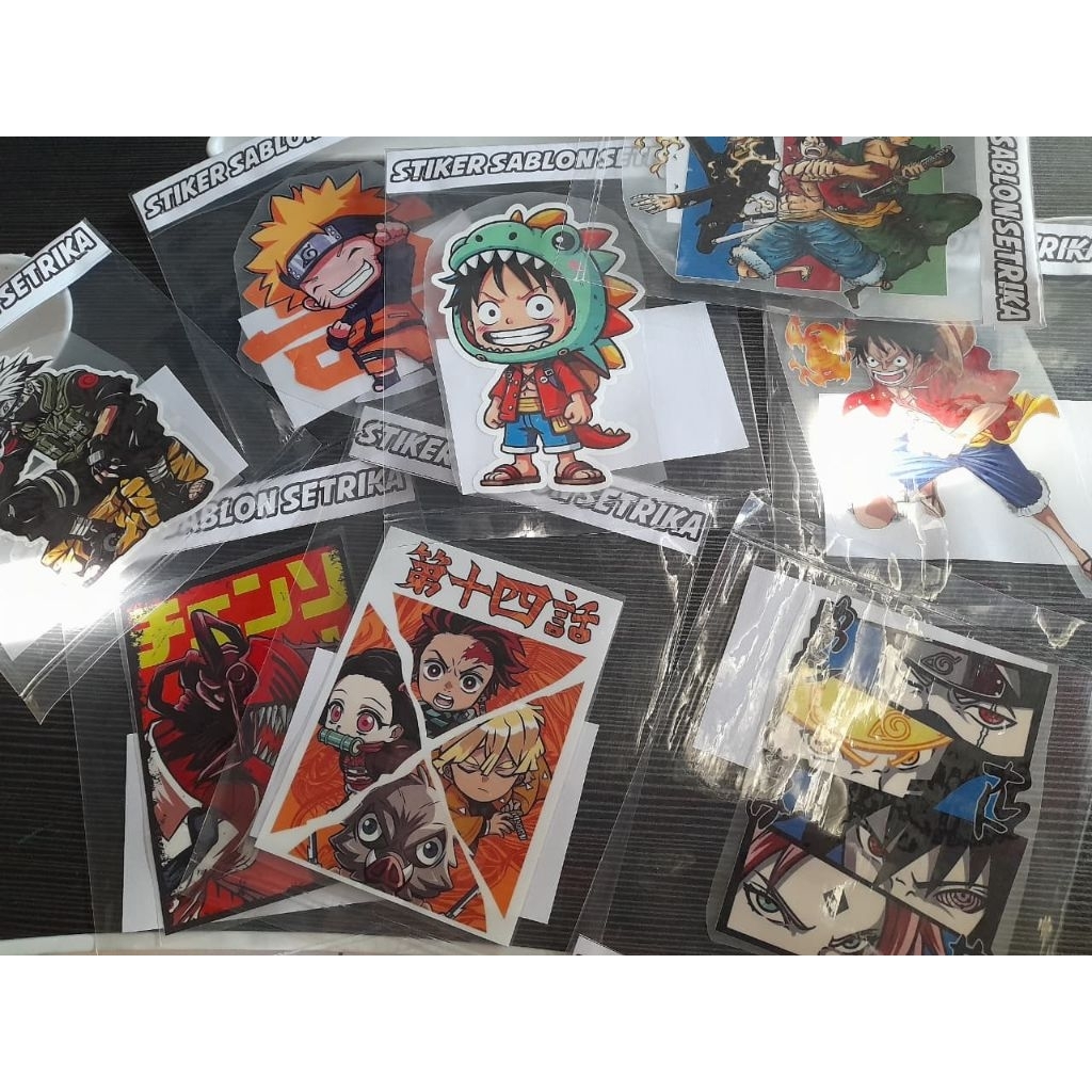 

Stiker Sablon Setrika - Naruto, One Piece, Demon Slayer, Chainsaw Man