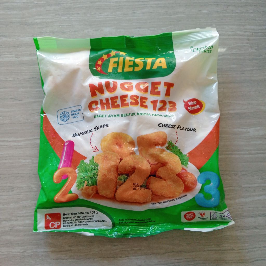 

FIESTA Nugget Cheese 123 400g