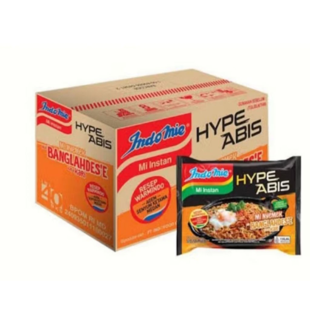 

Indomie Rasa Bangladesh 1dus isi 40 pcs Promo 50%