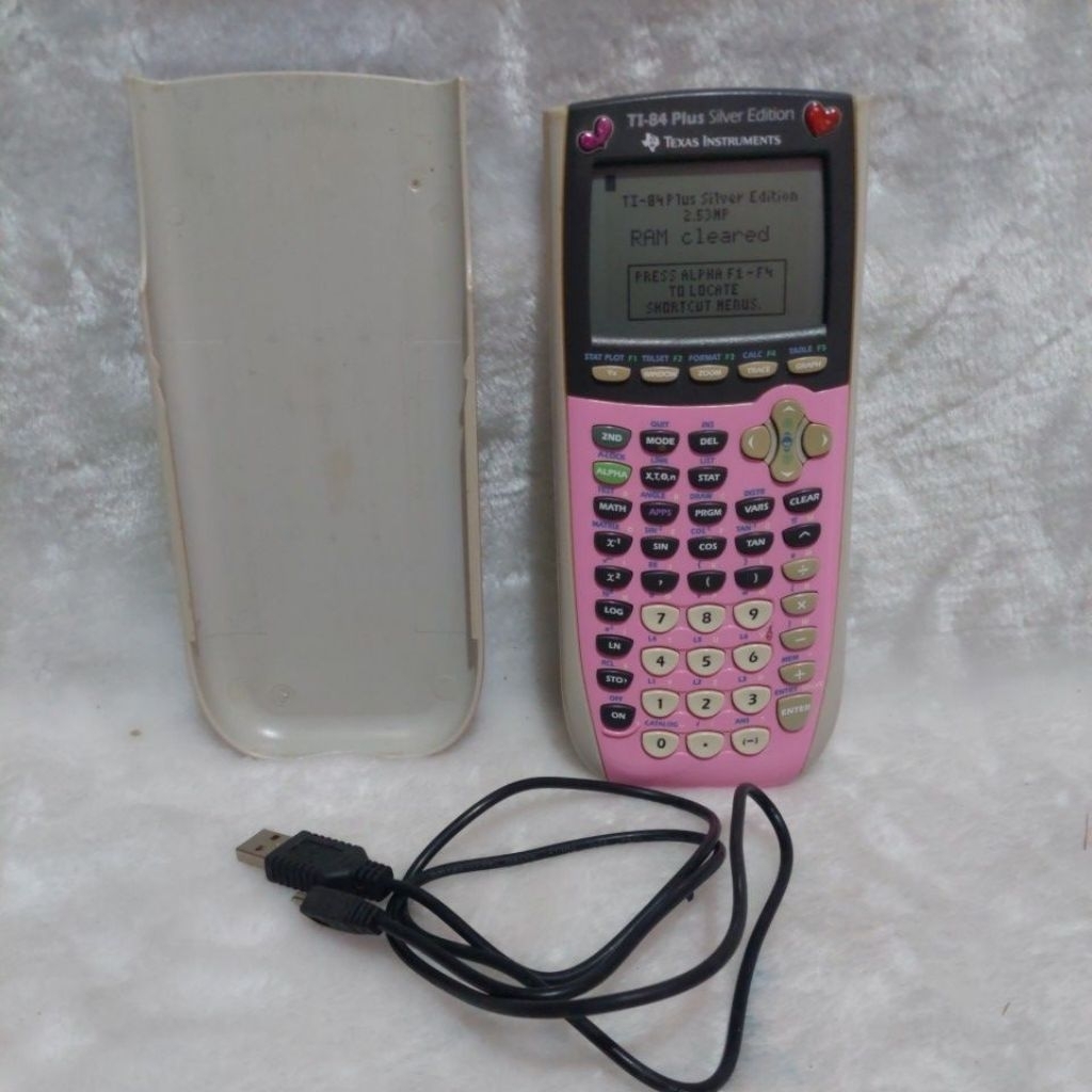 

Texas intruments TI-84 plus Silver edition