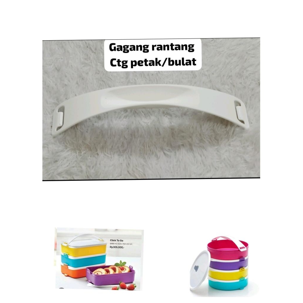 TUPPERWARE GAGANG RANTANG/TUPPERWARE/GAGANG RANTANG CTG PETAK/BULAT